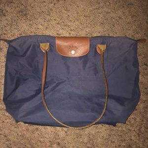 Large Le Pliage Nylon Shoulder Tote